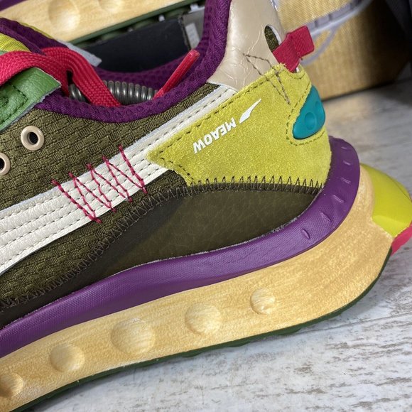 Puma Wild Rider‎ Last Hunter Sneakers Charcoal Gray/Pale Khaki/Citronelle Sz 9.5 main image 8